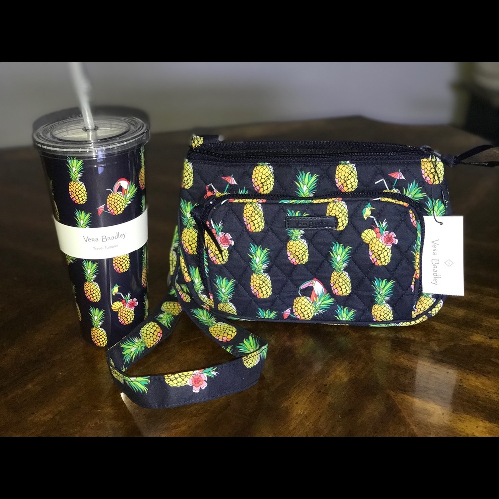 Vera Bradley Crossbody & Cup